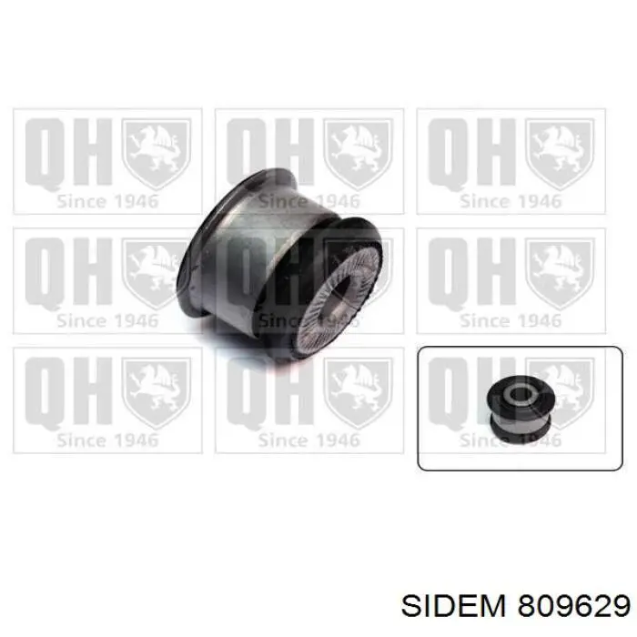 Сайлентблок переднього підрамника Sidem 809629