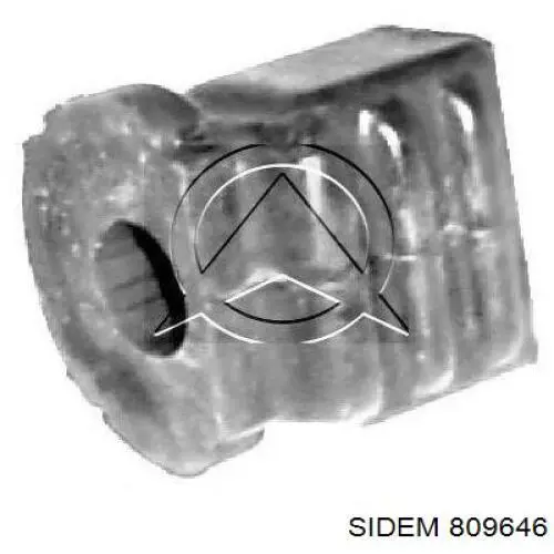 Сайлентблок переднього важеля 809646 Sidem