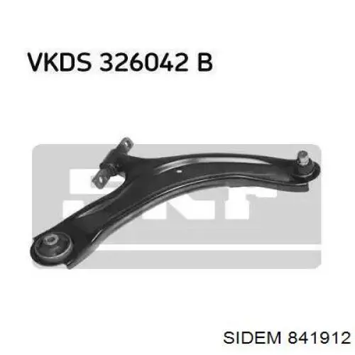 Втулка стабілізатора заднього Sidem 841912 ціна, від 5.17 USD