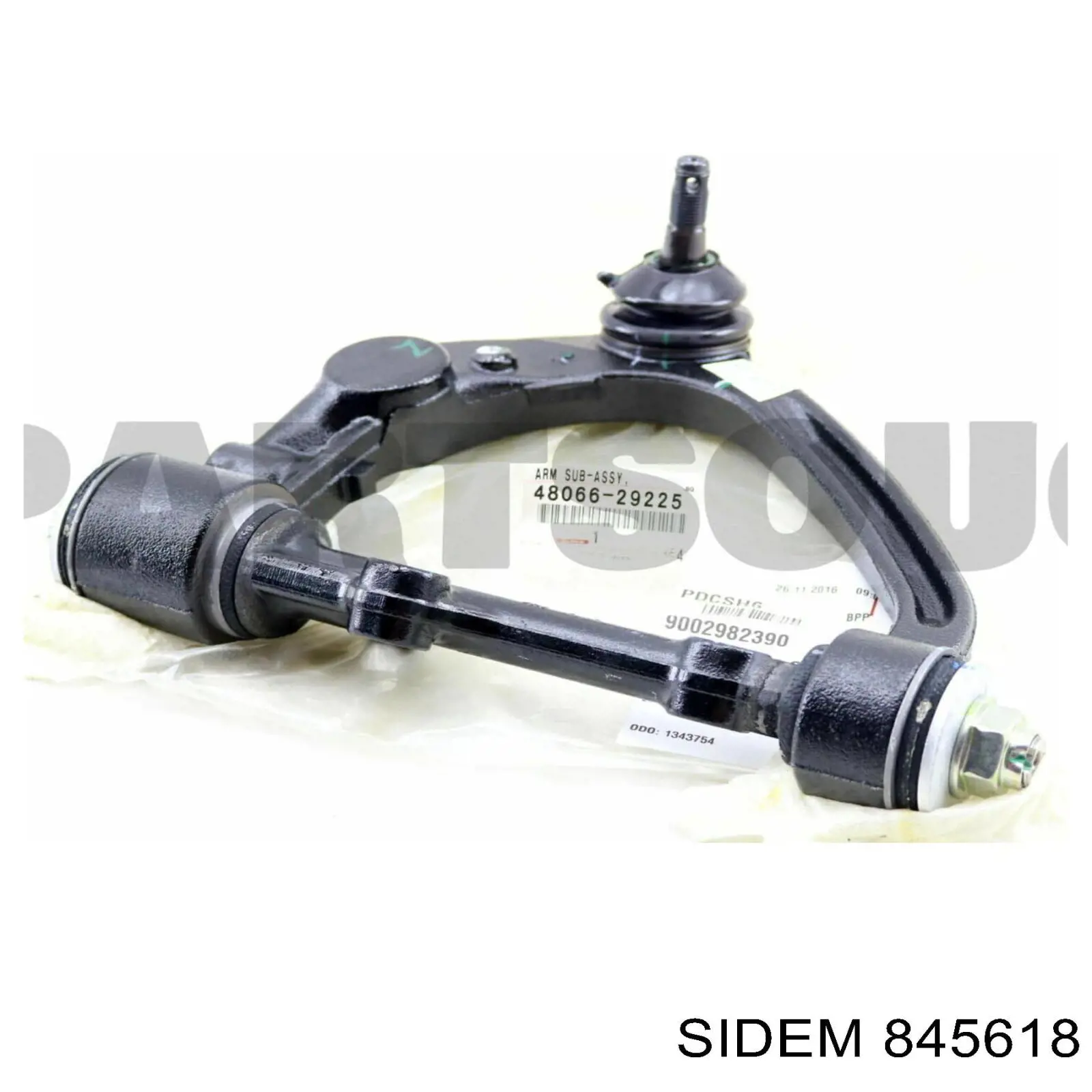 Сайлентблок нижнього важеля передньої підвіски Sidem 845618 ціна, від 8.31 USD