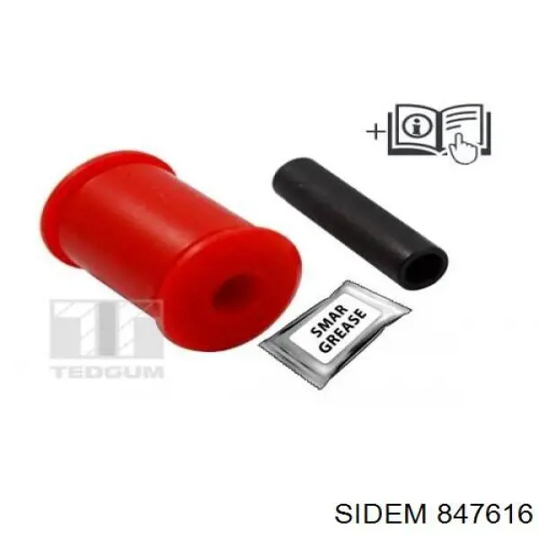 С/блок нижнього важеля Sidem 847616