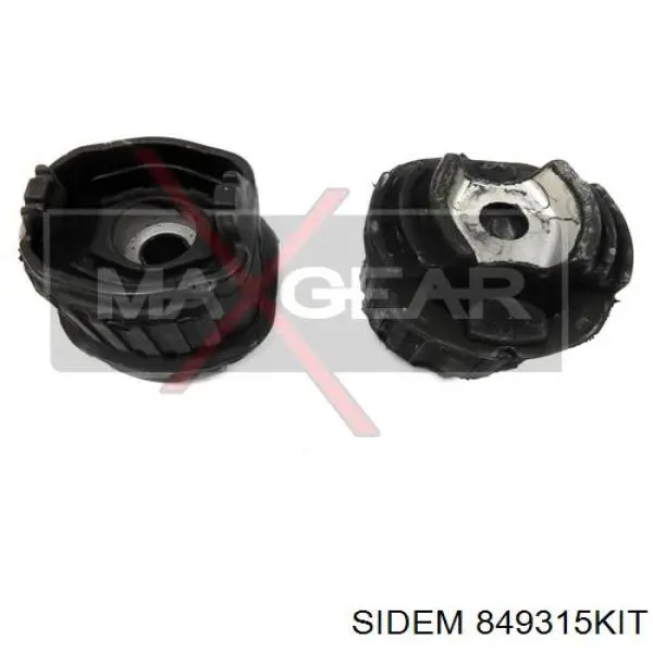 Сайлентблок задньої балки/підрамника Sidem 849315KIT ціна, від 56.23 USD