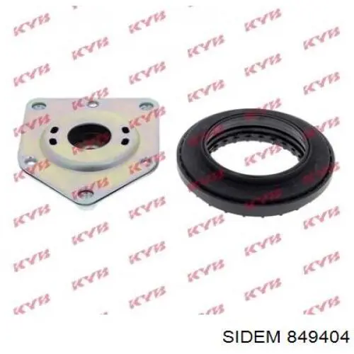 Опора стійки амортизатора переднього Sidem 849404 ціна, від 35.99 USD