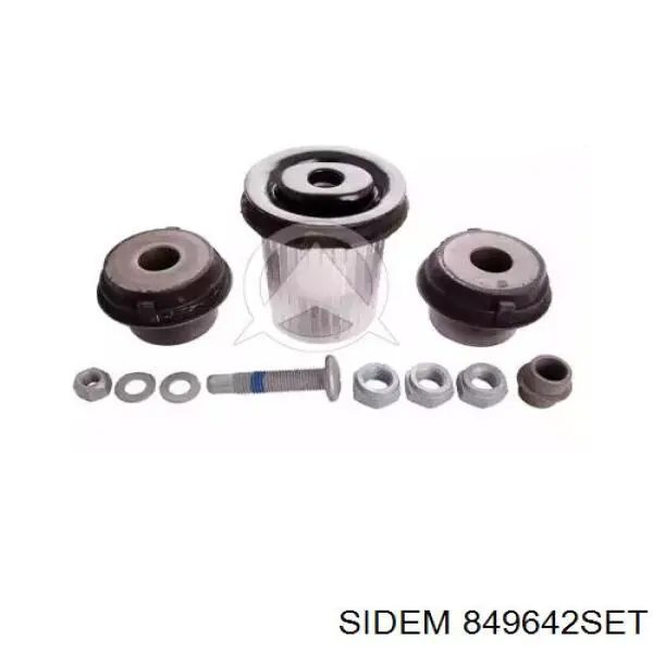 Сайлентблок нижнього важеля передньої підвіски Sidem 849642SET ціна, від 35.73 USD