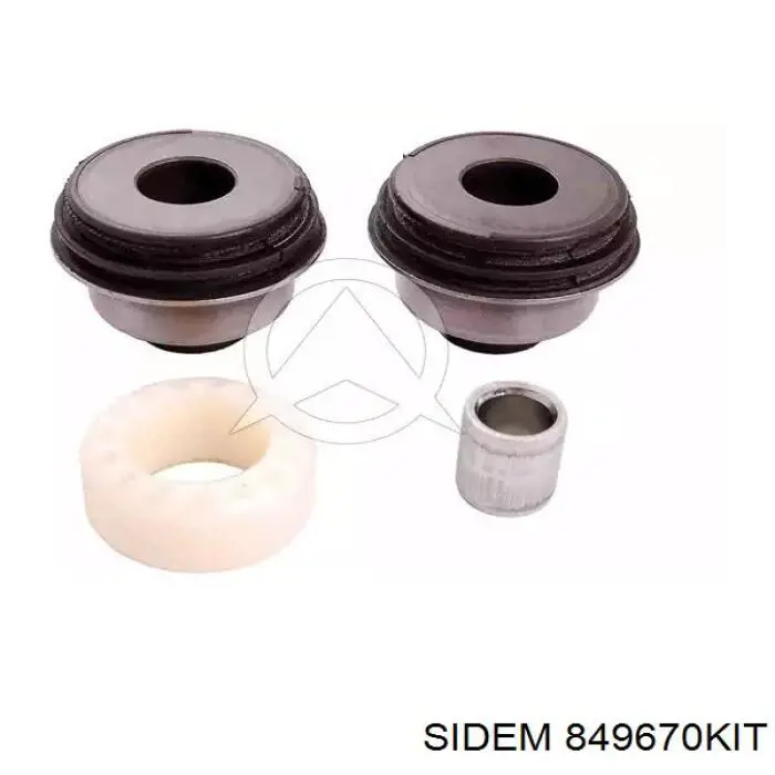 Купити 849670KIT Sidem Сайлентблок передньої підвіски