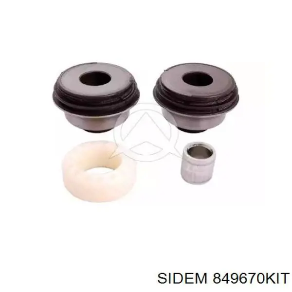Сайлентблок нижнього важеля передньої підвіски Sidem 849670KIT ціна, від 19.14 USD
