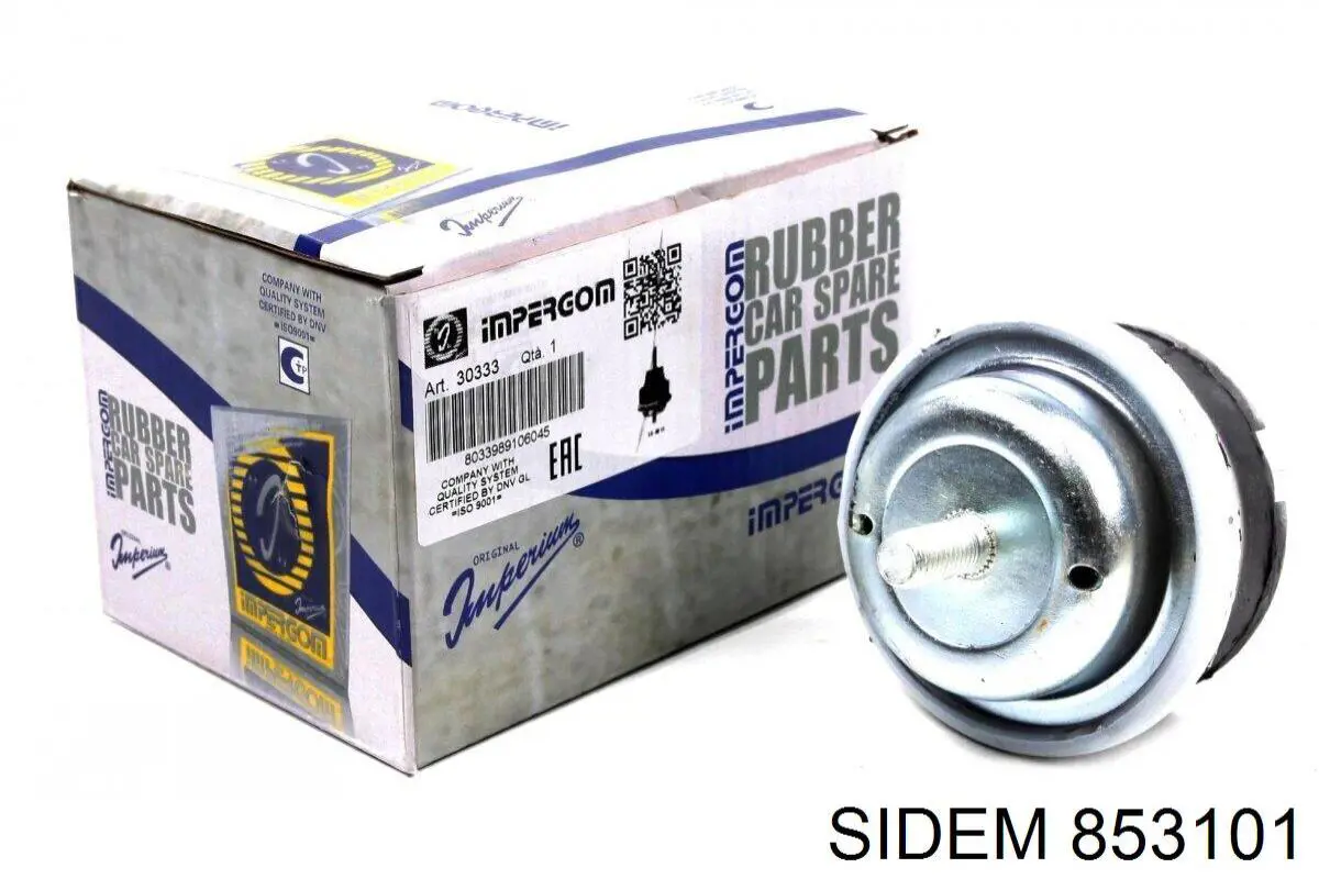 Подушка (опора) двигуна, права 853101 Sidem