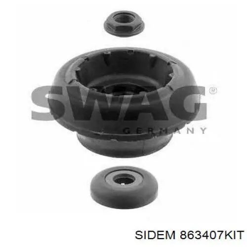 Подушка амортизатора переднього Sidem 863407KIT