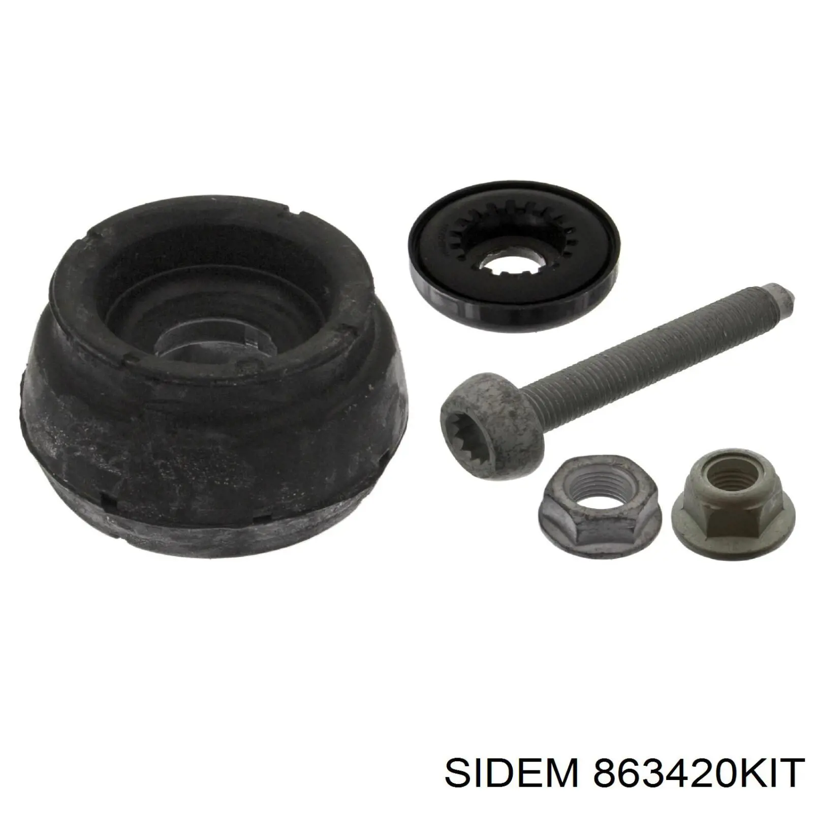 Опора стійки амортизатора переднього Sidem 863420KIT ціна, від 11.72 USD