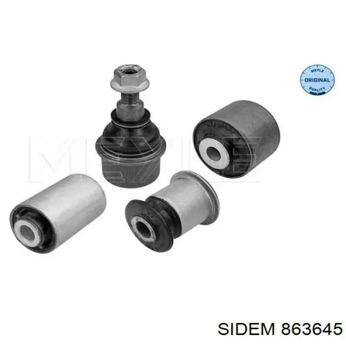 Сайлентблок нижнього важеля передньої підвіски Sidem 863645 ціна, від 10.54 USD