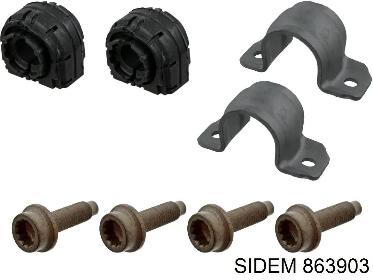 Втулка стабілізатора заднього Sidem 863903 ціна, від 4.73 USD