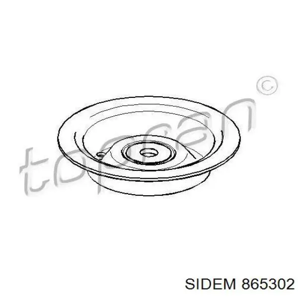 Сайлентблок задньої балки/підрамника Sidem 865302 ціна, від 14.78 USD