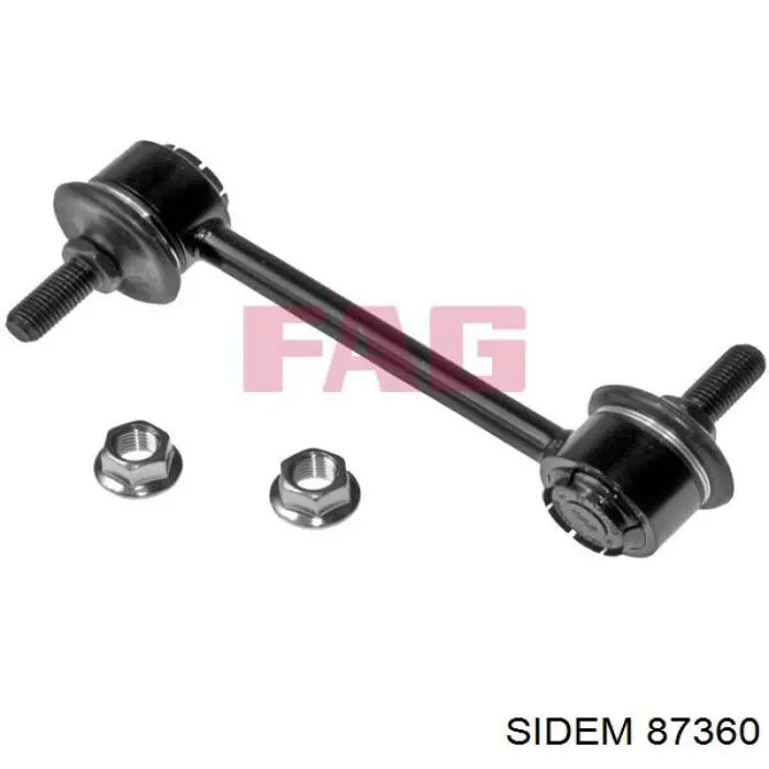 Лінк стабілізатора, заднього Sidem 87360 ціна, від 7.48 USD