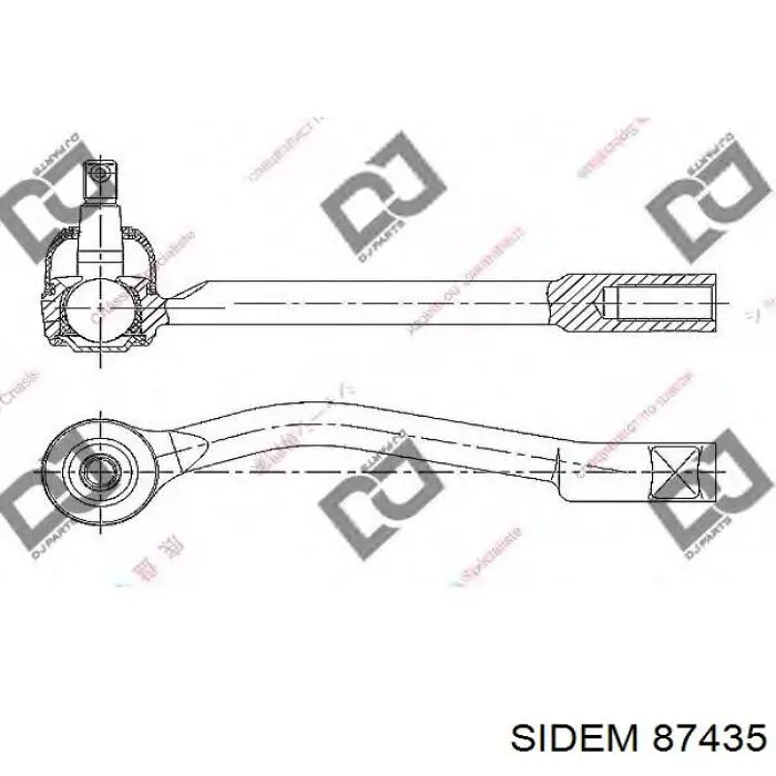 Наконечник рульовий Yulim 568204H100 ціна, від 13.05 USD