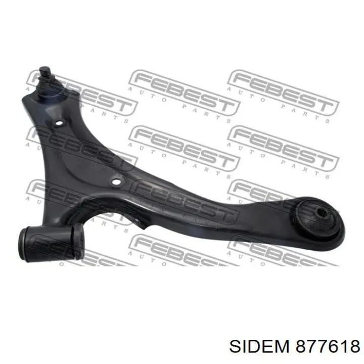 Сайлентблок нижнього важеля передньої підвіски Sidem 877618 ціна, від 8.76 USD