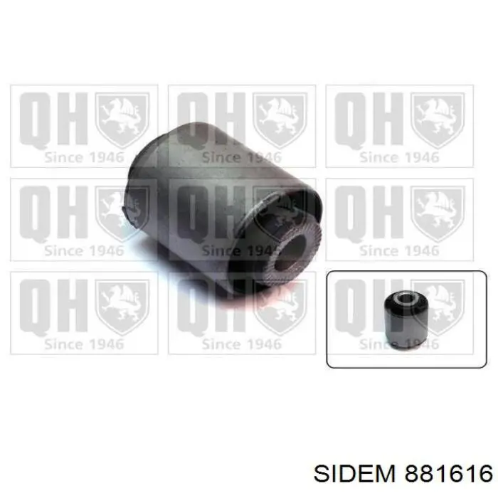 С/блок нижнього важеля Sidem 881616