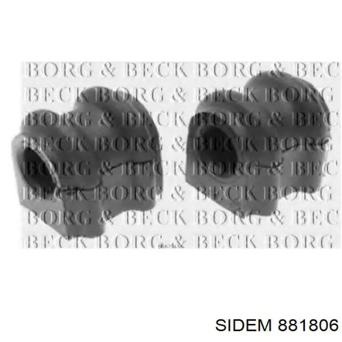 Подушка стабілізатора Sidem 881806 ціна, від 2.38 USD