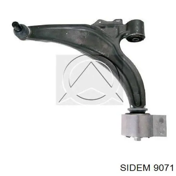 Важіль передньої підвіски нижній, правий Sidem 9071 ціна, від 25.22 USD
