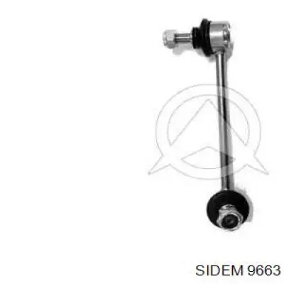 Стійка стабілізатора, переднього, права Sidem 9663 ціна, від 8.97 USD