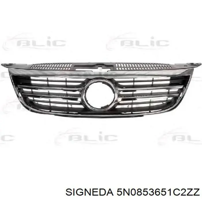 Купити 5N0853651A VAG Захисна решітка радіатора
