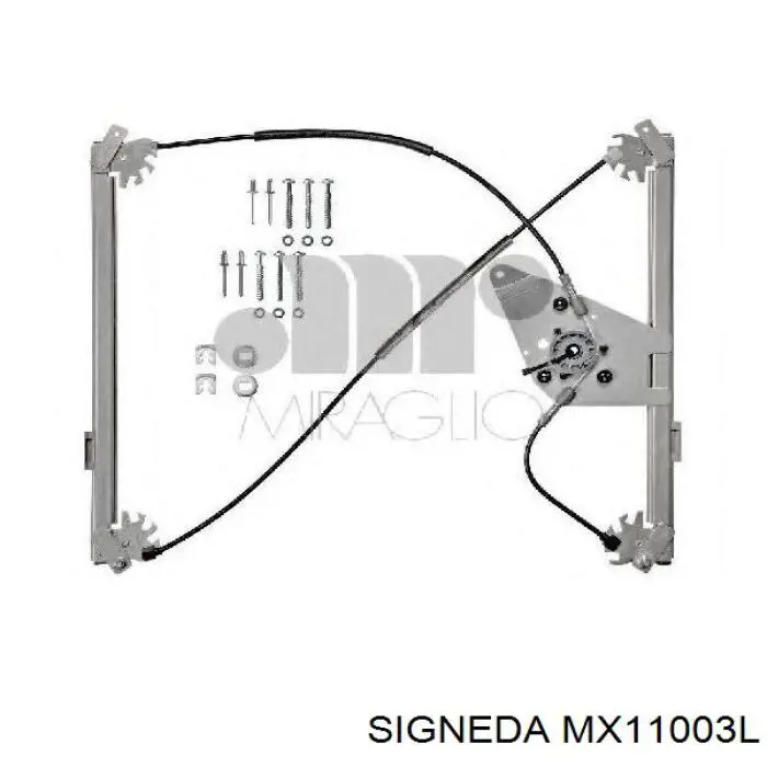 MX11003L Signeda Підйомник механічний вітрового скла