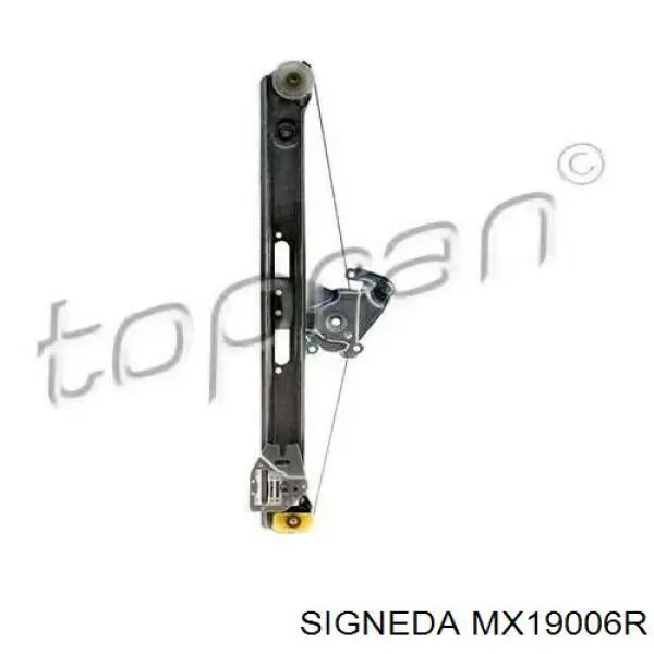 Купити MX19006R Signeda Механізм склопідіймача двері задньої, правої