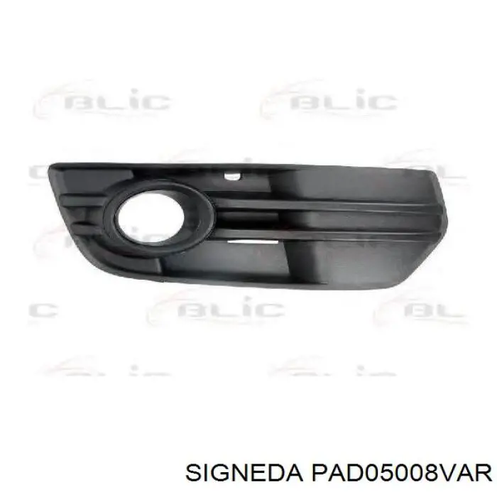 Спойлер переднього бампера, правий Signeda PAD05008VAR ціна, від 15.19 USD
