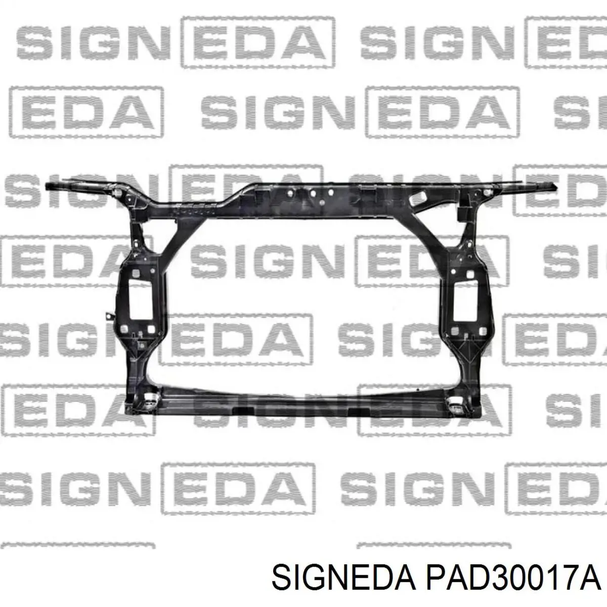 PAD30017A Signeda супорт радіатора в зборі/монтажна панель кріплення фар