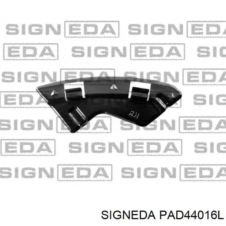 Направляюча переднього бампера, ліва PAD44016L Signeda