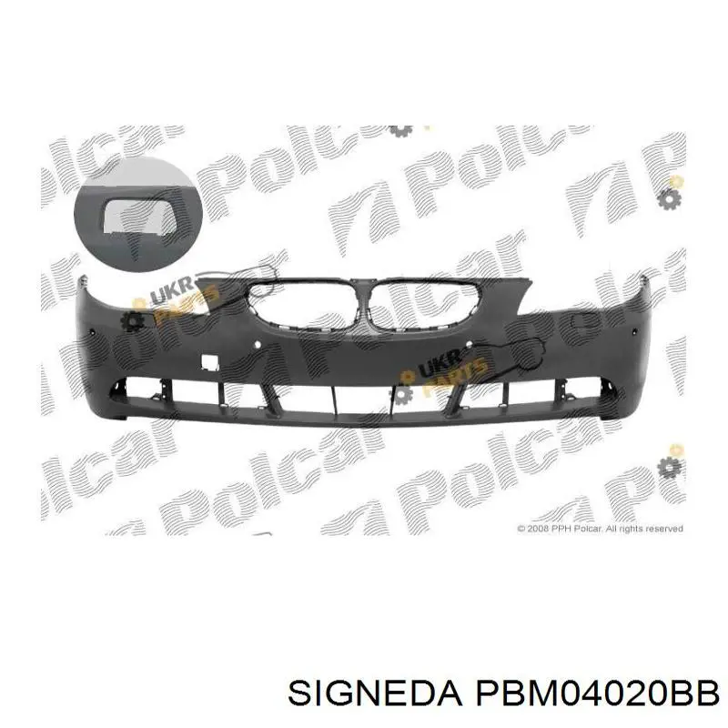 Передній бампер PBM04020BB Signeda