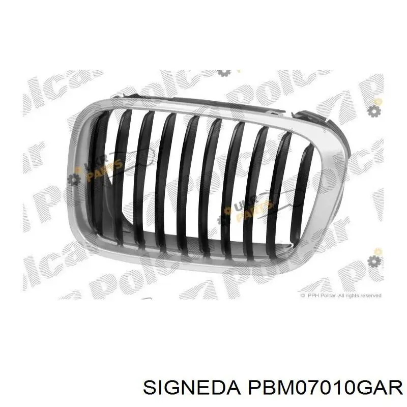 Решітка радіатора права PBM07010GAR Signeda