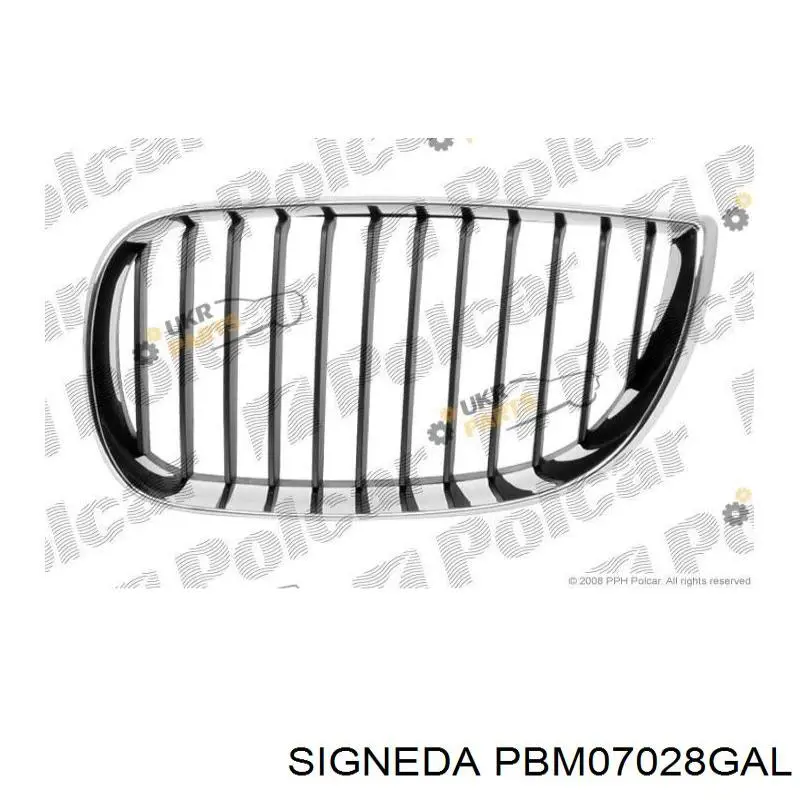 PBM07028GAL Signeda Решітка радіатора ліва