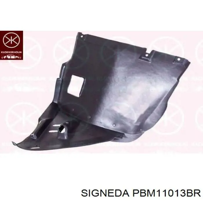 PBM11013BR Signeda Підкрилок переднього крила, правий передній