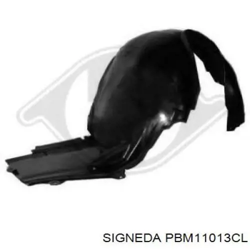 Підкрилок переднього крила, лівий задній PBM11013AL Signeda
