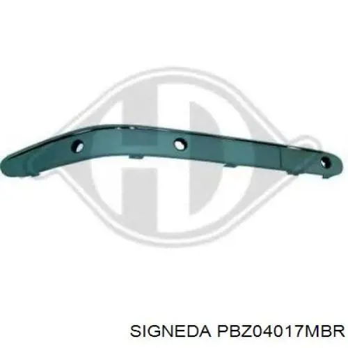 PBZ04017MBR Signeda Молдинг переднього бампера, правий
