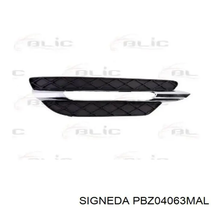 Молдинг переднього бампера, лівий Signeda PBZ04063MAL ціна, від 10.26 USD