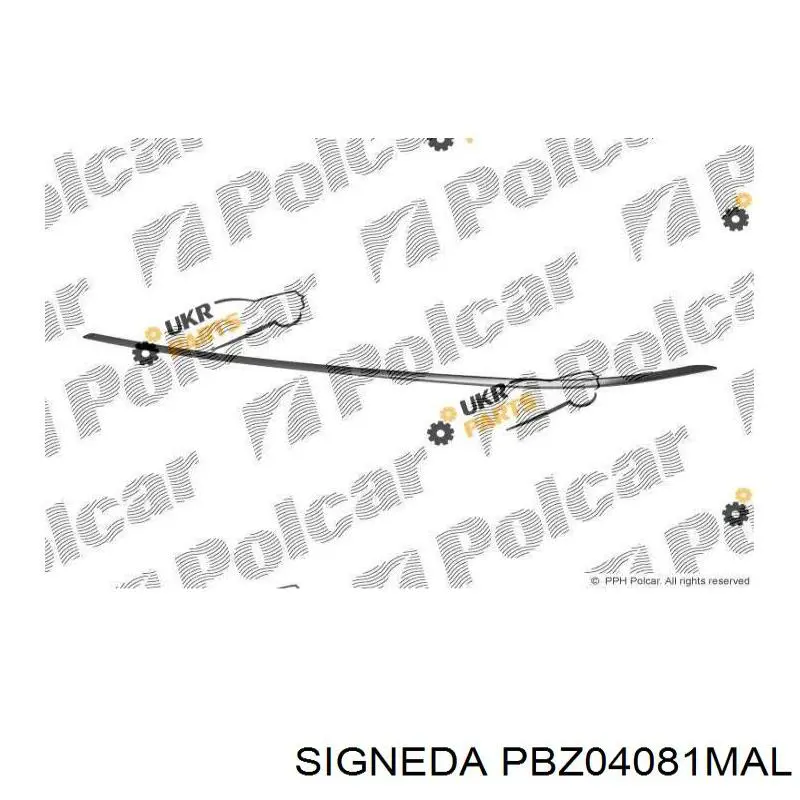 Молдинг переднього бампера, лівий Autotechteile 1508800 ціна, від 10.35 USD