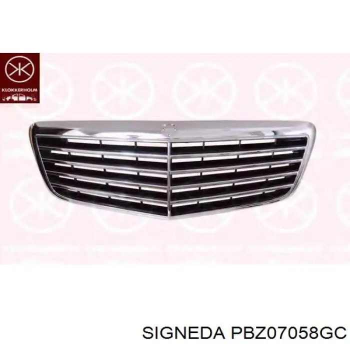 Решітка радіатора PBZ07058GC Signeda