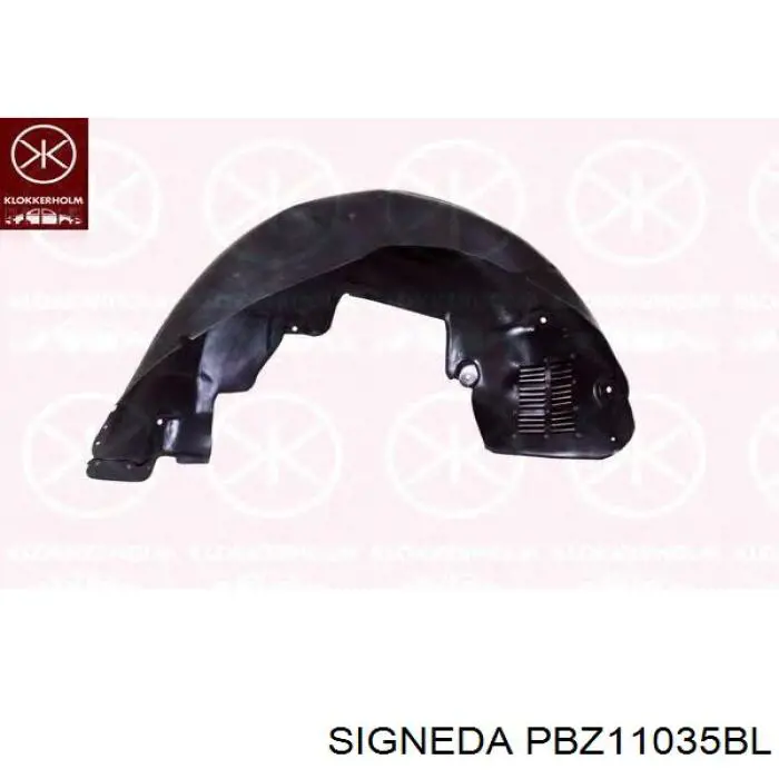 Підкрилок переднього крила, лівий задній Polcar 5016FL2 ціна, від 12.72 USD