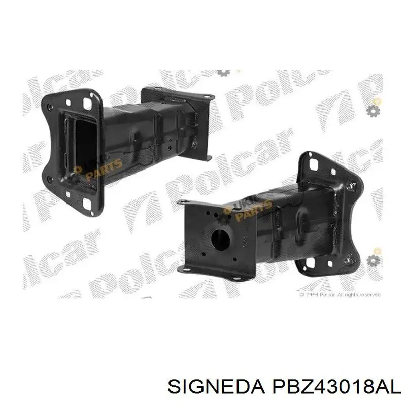 Кронштейн підсилювача переднього бампера Polcar 5045075 ціна, від 38.01 USD