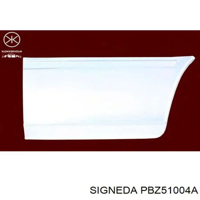 Купити PBZ51004A Signeda Панель кабіни задня