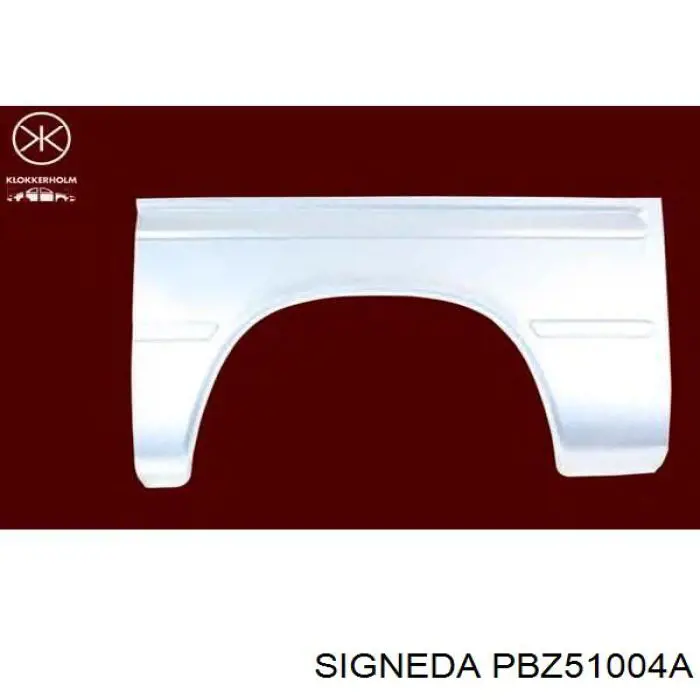 Панель кабіни задня PBZ51004A Signeda