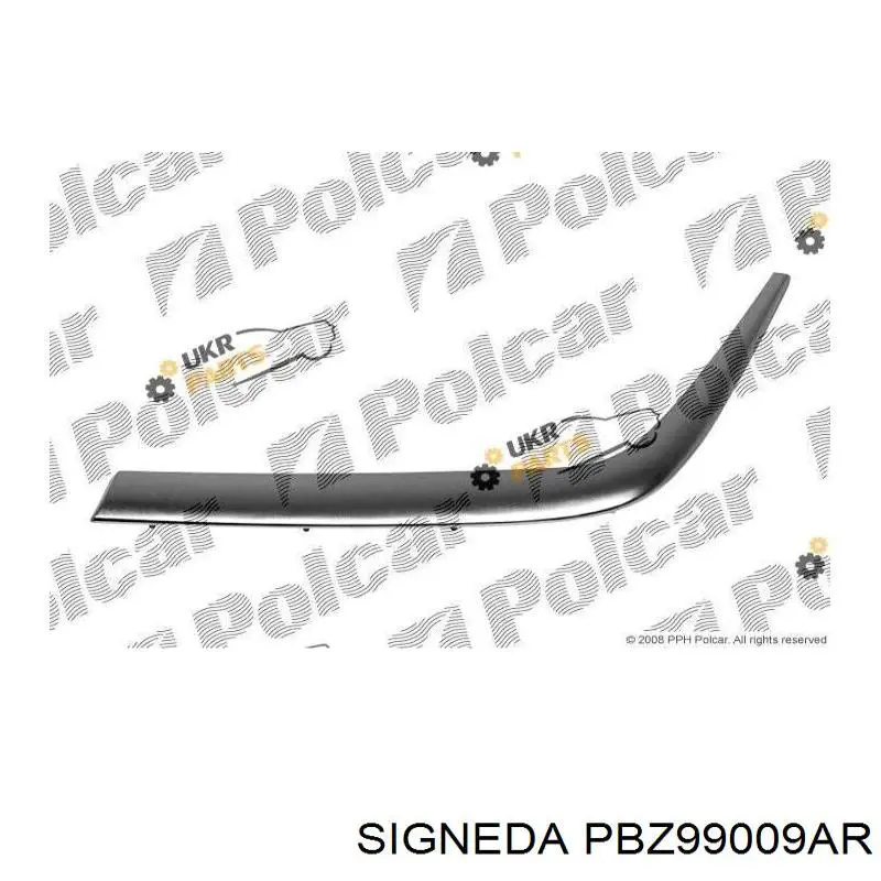 Облицювання радіатора Signeda PBZ99009AR ціна, від 18.81 USD