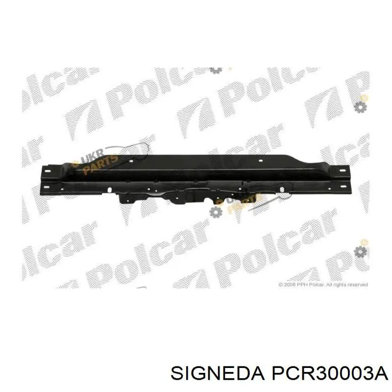 PCR30003A Signeda супорт радіатора в зборі/монтажна панель кріплення фар