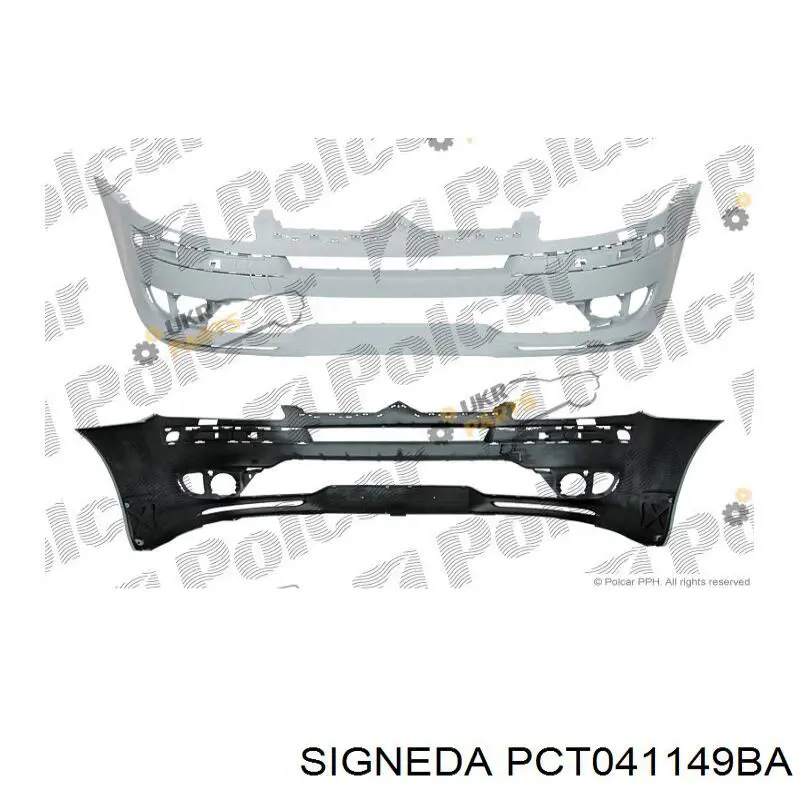 Купити 7401GS Peugeot/Citroen Буфер (бампер) передній