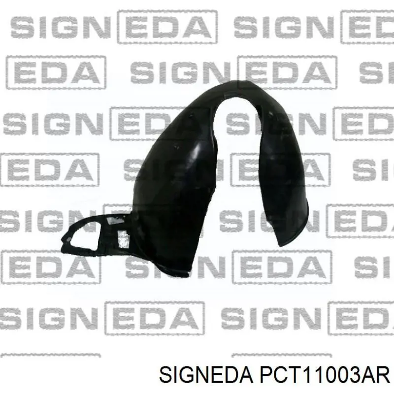 Подкрильнікі переднього крила, правий Citroen C3 I хетчбек (FC) (2002 - 2009) ціна, від 13.58 USD