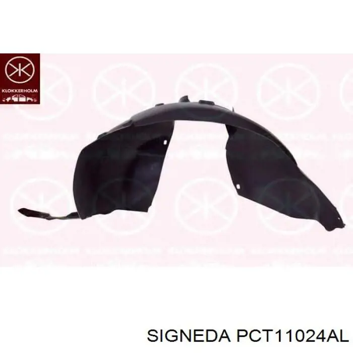 Підкрилок переднього крила, лівий Signeda PCT11024AL ціна, від 14.89 USD