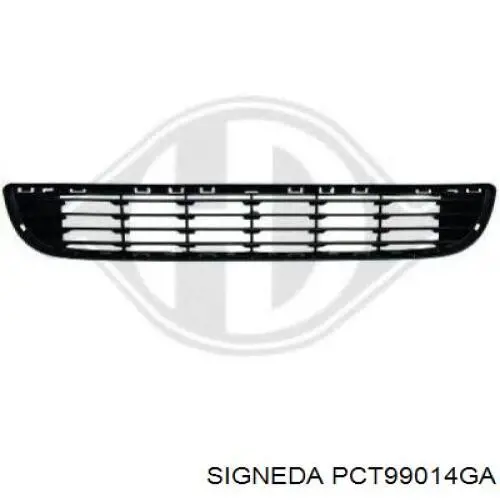 PCT99014GA Signeda Решітка переднього бампера, нижня