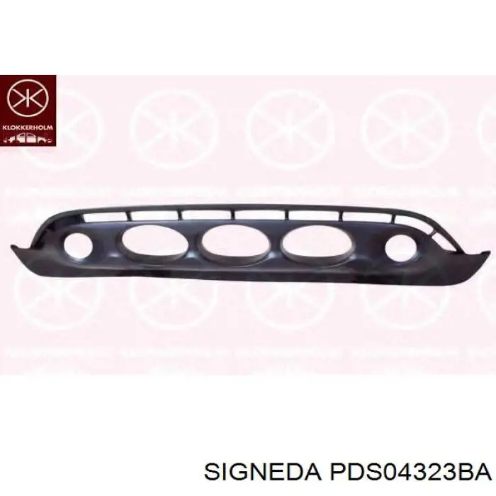 Бампер передній, нижня частина FPS FP5025925 ціна, від 76.35 USD