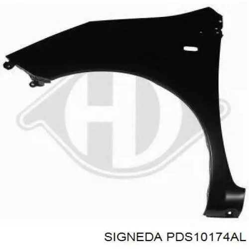 Ліве переднє крило Polcar 271101 ціна, від 165.70 USD